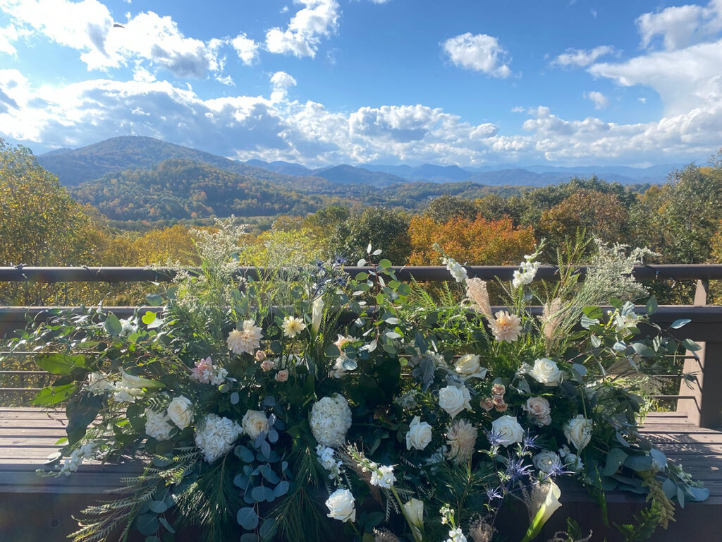 Shop Flowers for Weddings and Special Occasions - Asheville Wedding Florist - Sugar Magnolia Flower Company - At The Crest Center and Pavilion